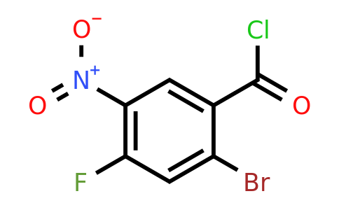 1807071-85-7 | 2-Bromo-4-fluoro-5-nitrobenzoyl chloride