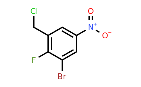 1807072-34-9 | 3-Bromo-2-fluoro-5-nitrobenzyl chloride