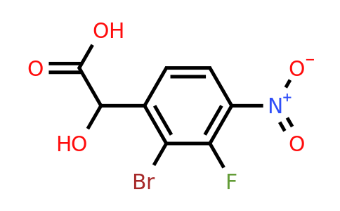 1807072-40-7 | 2-Bromo-3-fluoro-4-nitromandelic acid