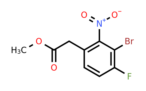 1807072-79-2 | Methyl 3-bromo-4-fluoro-2-nitrophenylacetate