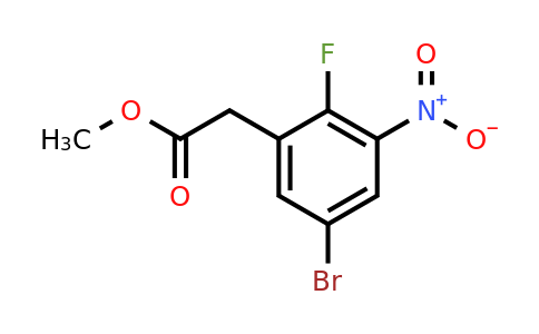 1807072-87-2 | Methyl 5-bromo-2-fluoro-3-nitrophenylacetate