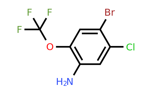 1807073-00-2 | 4-Bromo-5-chloro-2-(trifluoromethoxy)aniline