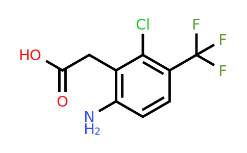 1807073-68-2 | 6-Amino-2-chloro-3-(trifluoromethyl)phenylacetic acid