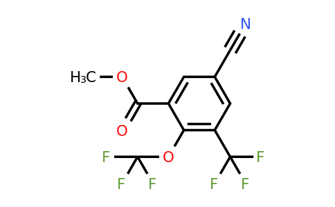 1807076-37-4 | Methyl 5-cyano-2-trifluoromethoxy-3-(trifluoromethyl)benzoate