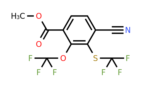 1807077-68-4 | Methyl 4-cyano-2-trifluoromethoxy-3-(trifluoromethylthio)benzoate