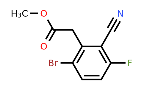 1807077-74-2 | Methyl 6-bromo-2-cyano-3-fluorophenylacetate