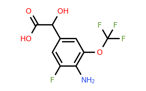 1807077-80-0 | 4-Amino-3-fluoro-5-(trifluoromethoxy)mandelic acid