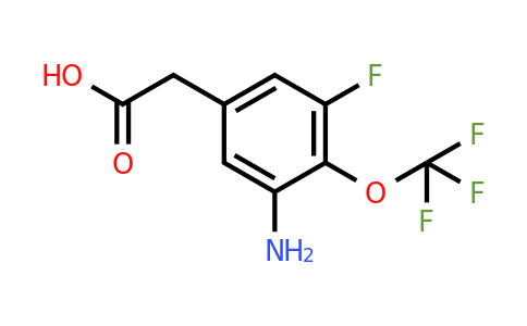 1807078-03-0 | 3-Amino-5-fluoro-4-(trifluoromethoxy)phenylacetic acid