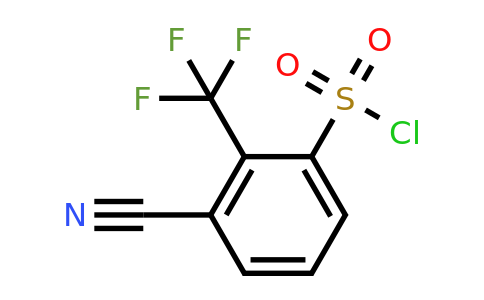 1807078-05-2 | 3-Cyano-2-(trifluoromethyl)benzenesulfonylchloride
