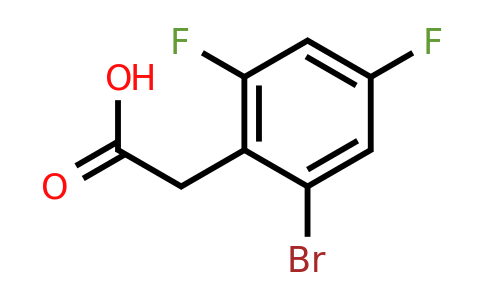 1807078-11-0 | 2-Bromo-4,6-difluorophenylacetic acid