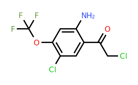 1807078-26-7 | 2'-Amino-5'-chloro-4'-(trifluoromethoxy)phenacyl chloride