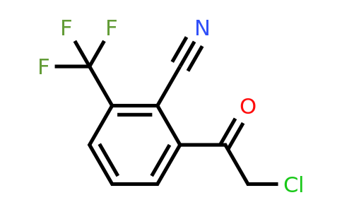 1807078-39-2 | 2'-Cyano-3'-(trifluoromethyl)phenacyl chloride