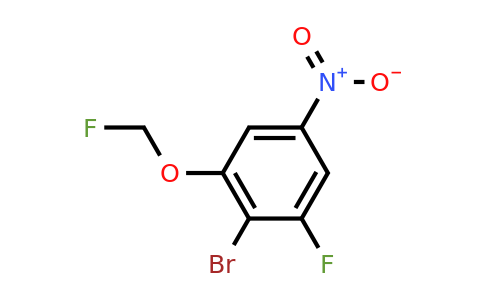 1807079-52-2 | 1-Bromo-2-fluoro-6-fluoromethoxy-4-nitrobenzene