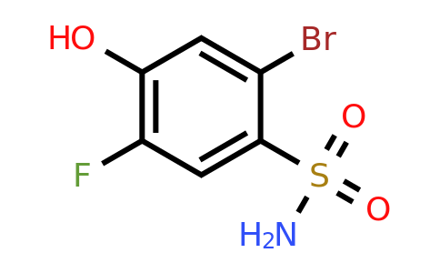 1807079-72-6 | 2-Bromo-5-fluoro-4-hydroxybenzenesulfonamide