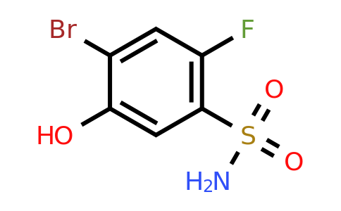 1807079-84-0 | 4-Bromo-2-fluoro-5-hydroxybenzenesulfonamide