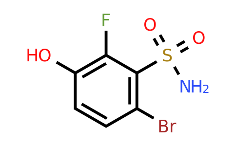 1807079-90-8 | 6-Bromo-2-fluoro-3-hydroxybenzenesulfonamide