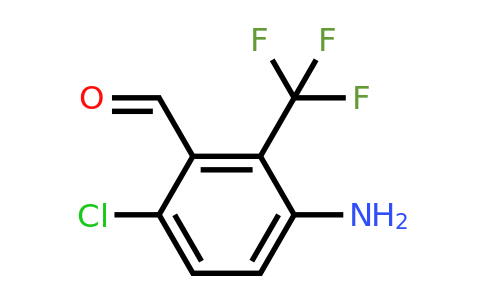 1807079-92-0 | 3-Amino-6-chloro-2-(trifluoromethyl)benzaldehyde