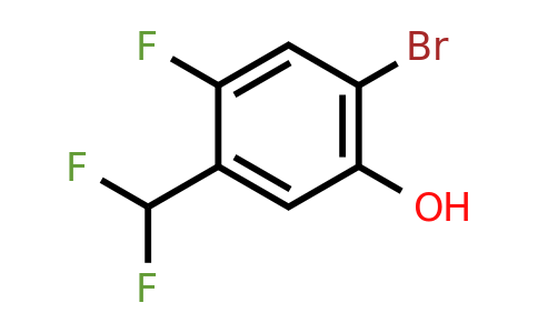 1807080-29-0 | 4-Bromo-2-fluoro-5-hydroxybenzodifluoride