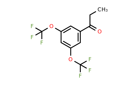 1807080-87-0 | 1-(3,5-Bis(trifluoromethoxy)phenyl)propan-1-one