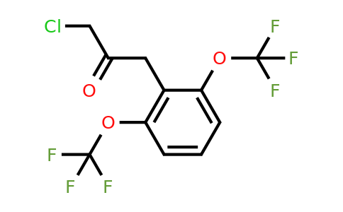 1807081-31-7 | 1-(2,6-Bis(trifluoromethoxy)phenyl)-3-chloropropan-2-one