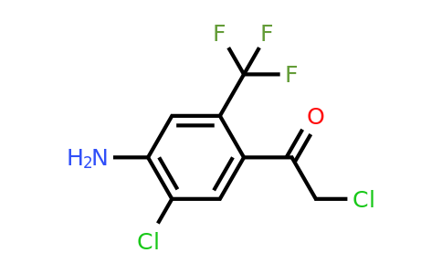 1807081-38-4 | 4'-Amino-5'-chloro-2'-(trifluoromethyl)phenacyl chloride