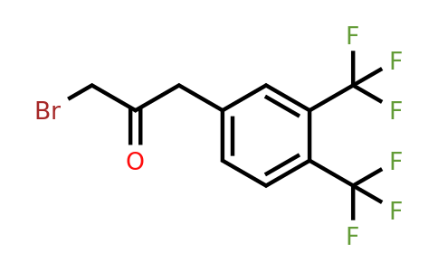 1807081-62-4 | 1-(3,4-Bis(trifluoromethyl)phenyl)-3-bromopropan-2-one