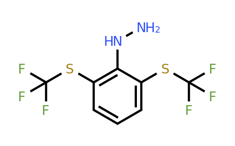 1807081-80-6 | (2,6-Bis(trifluoromethylthio)phenyl)hydrazine