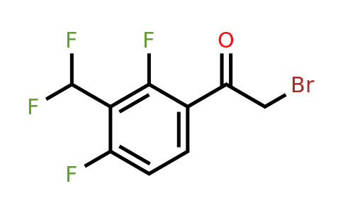 1807083-85-7 | 2',4'-Difluoro-3'-(difluoromethyl)phenacyl bromide
