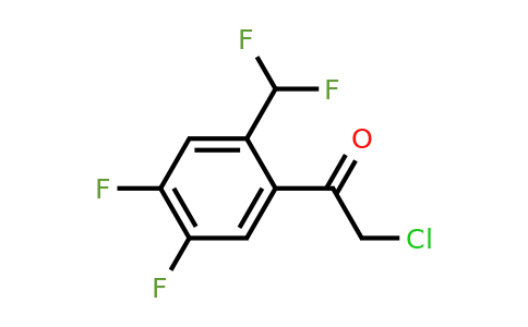 1807083-90-4 | 4',5'-Difluoro-2'-(difluoromethyl)phenacyl chloride