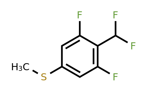 1807083-95-9 | 3,5-Difluoro-4-(difluoromethyl)thioanisole