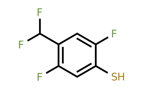 1807084-01-0 | 2,5-Difluoro-4-(difluoromethyl)thiophenol
