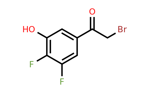 1807084-99-6 | 3',4'-Difluoro-5'-hydroxyphenacyl bromide