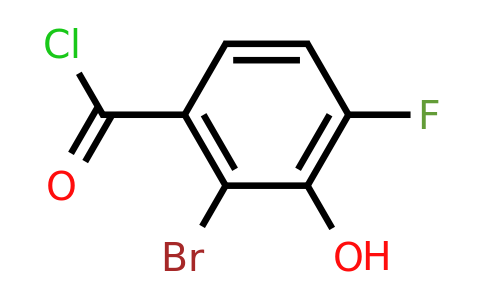 1807085-84-2 | 2-Bromo-4-fluoro-3-hydroxybenzoyl chloride