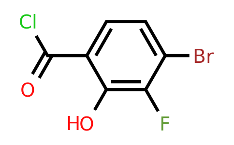 1807085-95-5 | 4-Bromo-3-fluoro-2-hydroxybenzoyl chloride