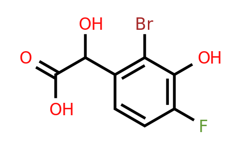 1807086-15-2 | 2-Bromo-4-fluoro-3-hydroxymandelic acid