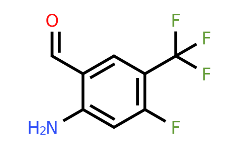 1807086-64-1 | 2-Amino-4-fluoro-5-(trifluoromethyl)benzaldehyde