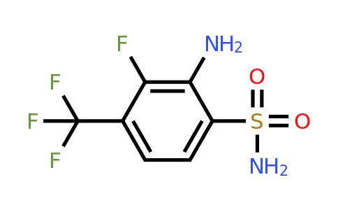 1807087-03-1 | 2-Amino-3-fluoro-4-(trifluoromethyl)benzenesulfonamide