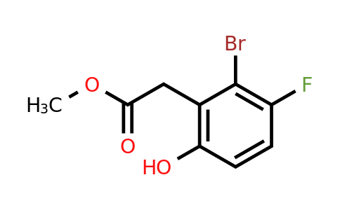 1807087-07-5 | Methyl 2-bromo-3-fluoro-6-hydroxyphenylacetate