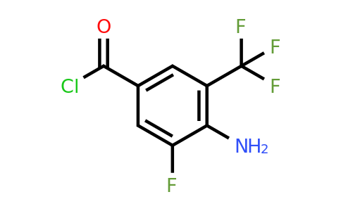 1807087-57-5 | 4-Amino-3-fluoro-5-(trifluoromethyl)benzoyl chloride
