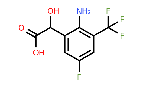 1807088-21-6 | 2-Amino-5-fluoro-3-(trifluoromethyl)mandelic acid