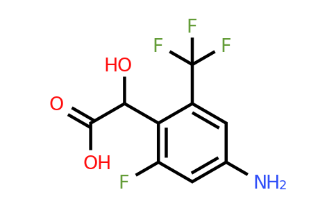 1807088-27-2 | 4-Amino-2-fluoro-6-(trifluoromethyl)mandelic acid