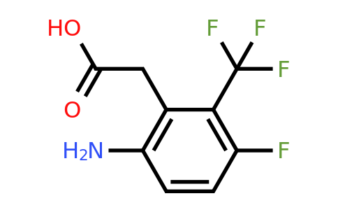 1807088-84-1 | 6-Amino-3-fluoro-2-(trifluoromethyl)phenylacetic acid