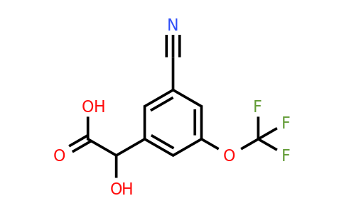 1807092-23-4 | 3-Cyano-5-(trifluoromethoxy)mandelic acid