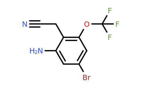 1807094-09-2 | 2-Amino-4-bromo-6-(trifluoromethoxy)phenylacetonitrile