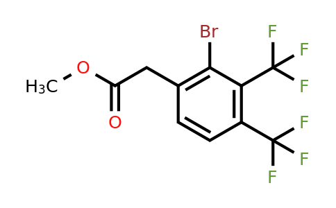 1807094-39-8 | Methyl 3,4-bis(trifluoromethyl)-2-bromophenylacetate
