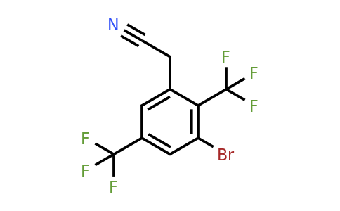 1807094-47-8 | 2,5-Bis(trifluoromethyl)-3-bromophenylacetonitrile