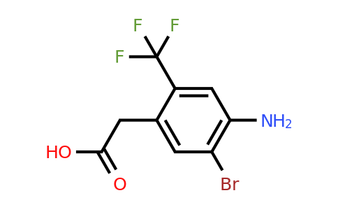 1807094-83-2 | 4-Amino-5-bromo-2-(trifluoromethyl)phenylacetic acid
