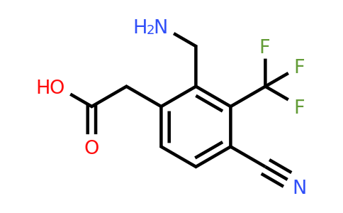 1807095-08-4 | 2-Aminomethyl-4-cyano-3-(trifluoromethyl)phenylacetic acid