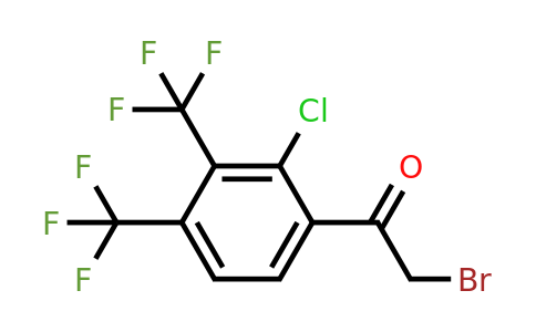 1807095-48-2 | 3',4'-Bis(trifluoromethyl)-2'-chlorophenacyl bromide