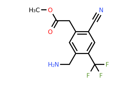 1807096-01-0 | Methyl 5-aminomethyl-2-cyano-4-(trifluoromethyl)phenylacetate